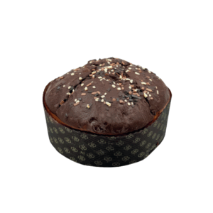 Panettone artigianale ai tre cioccolati